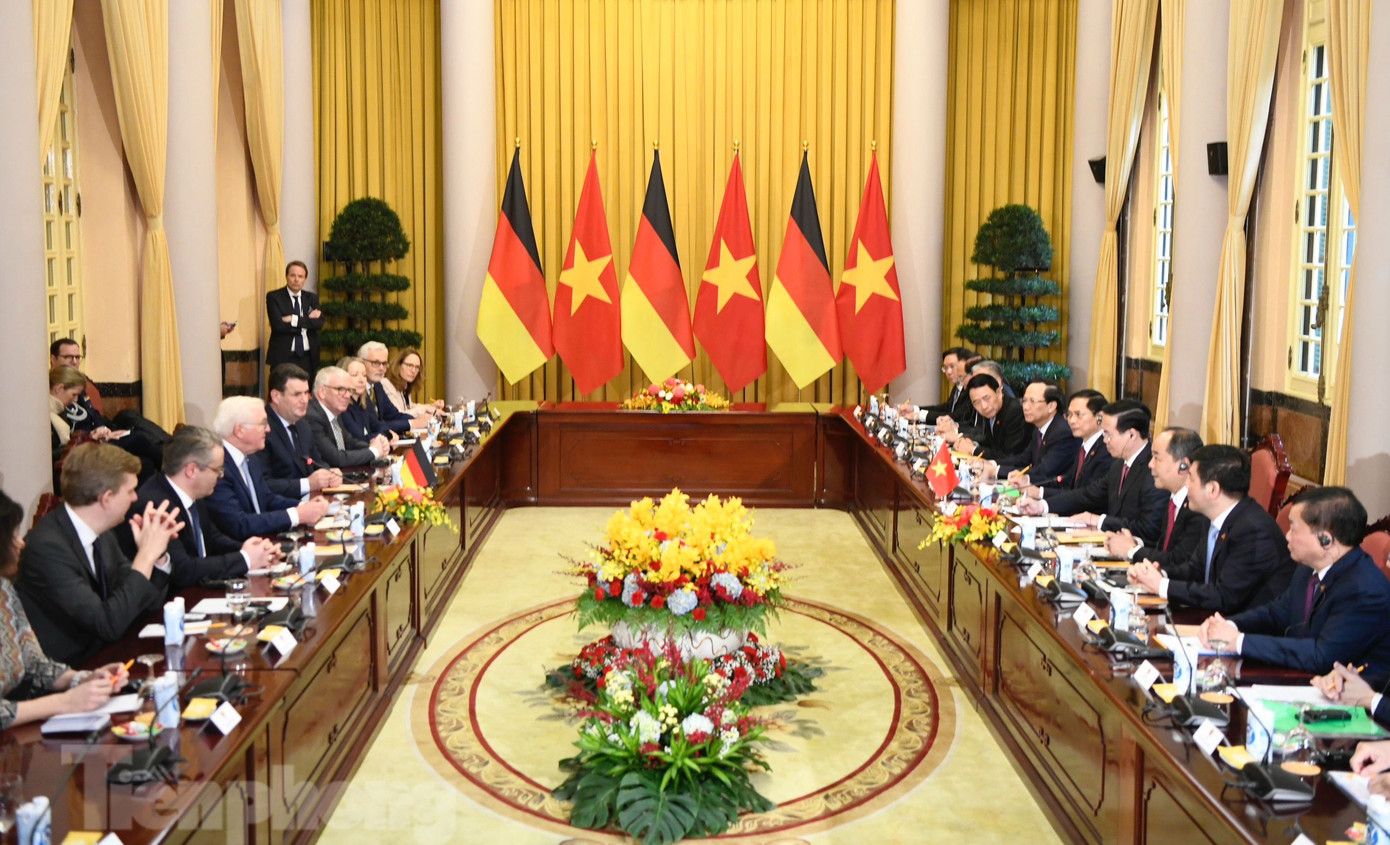 Toàn cảnh cuộc hội đàm. (Ảnh: Như Ý) Toàn cảnh cuộc hội đàm. (Ảnh: Như Ý)