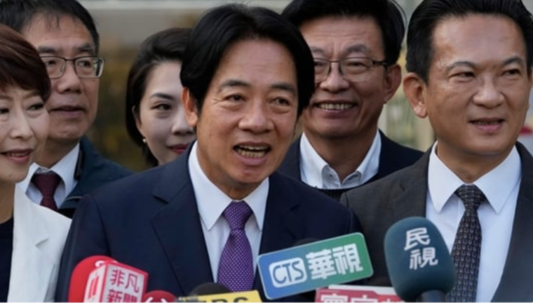 Ông William Lai (Lại Thanh Đức). Ảnh: AP Ông William Lai (Lại Thanh Đức). Ảnh: AP