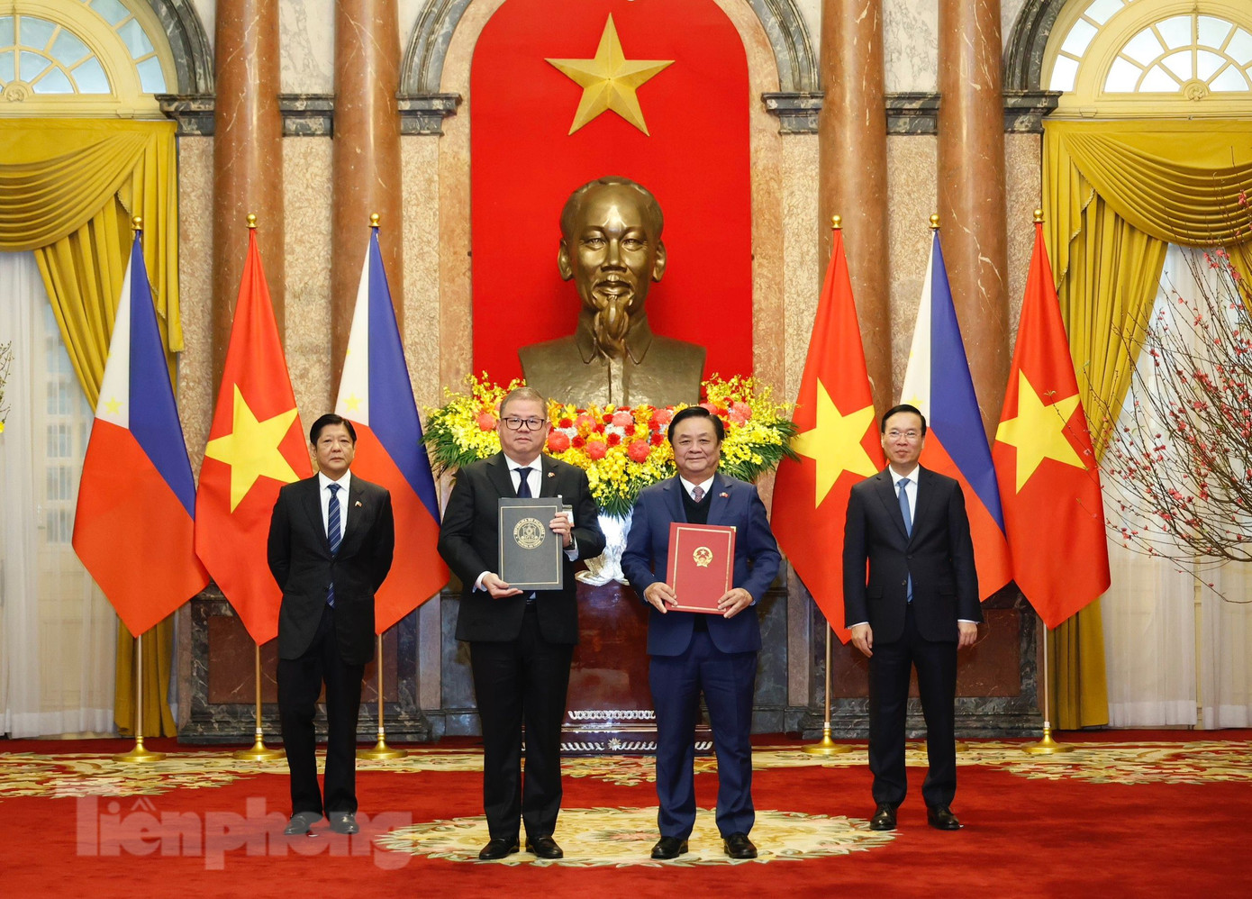 Việt Nam - Philippines ký Bản ghi nhớ về hợp tác nông nghiệp. (Ảnh: Như Ý)