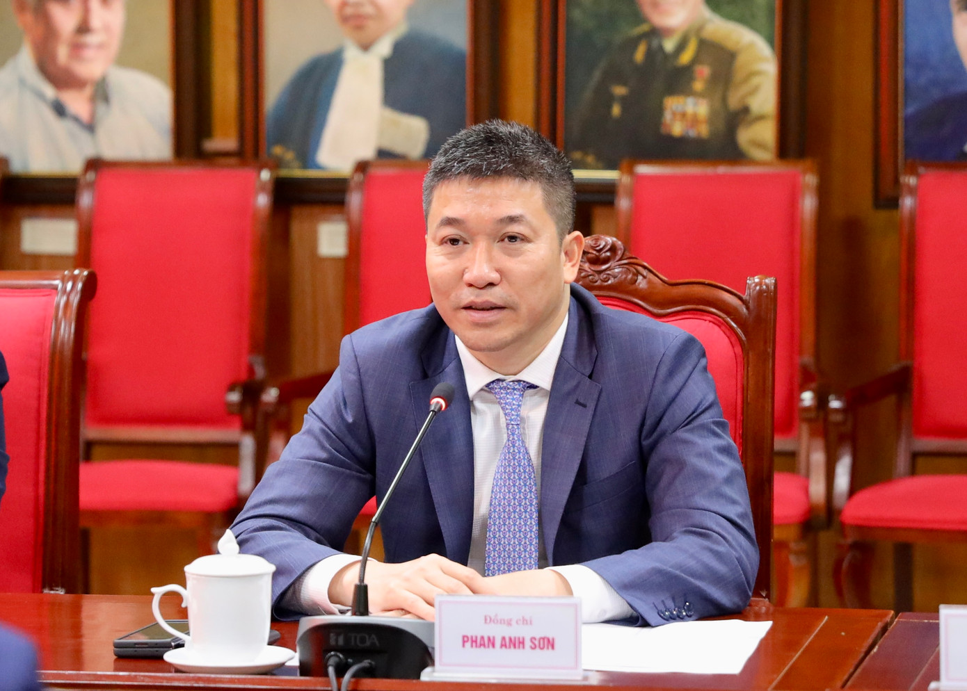 Chủ tịch VUFO Phan Anh Sơn. (Ảnh: VUFO) Chủ tịch VUFO Phan Anh Sơn. (Ảnh: VUFO)