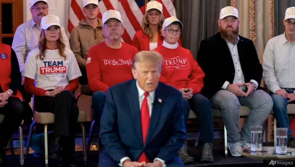 Ông Trump đang dẫn trước tất cả ứng viên khác của đảng Cộng hòa trong các cuộc thăm dò dư luận. (Ảnh: AP) Ông Trump đang dẫn trước tất cả ứng viên khác của đảng Cộng hòa trong các cuộc thăm dò dư luận. (Ảnh: AP)