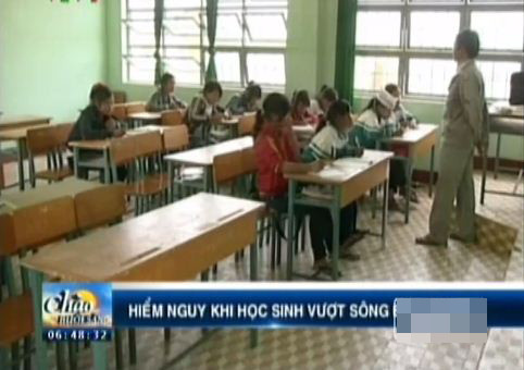 Những lớp học vắng bóng học sinh là chuyện không hiếm gặp ở vùng đất này 
