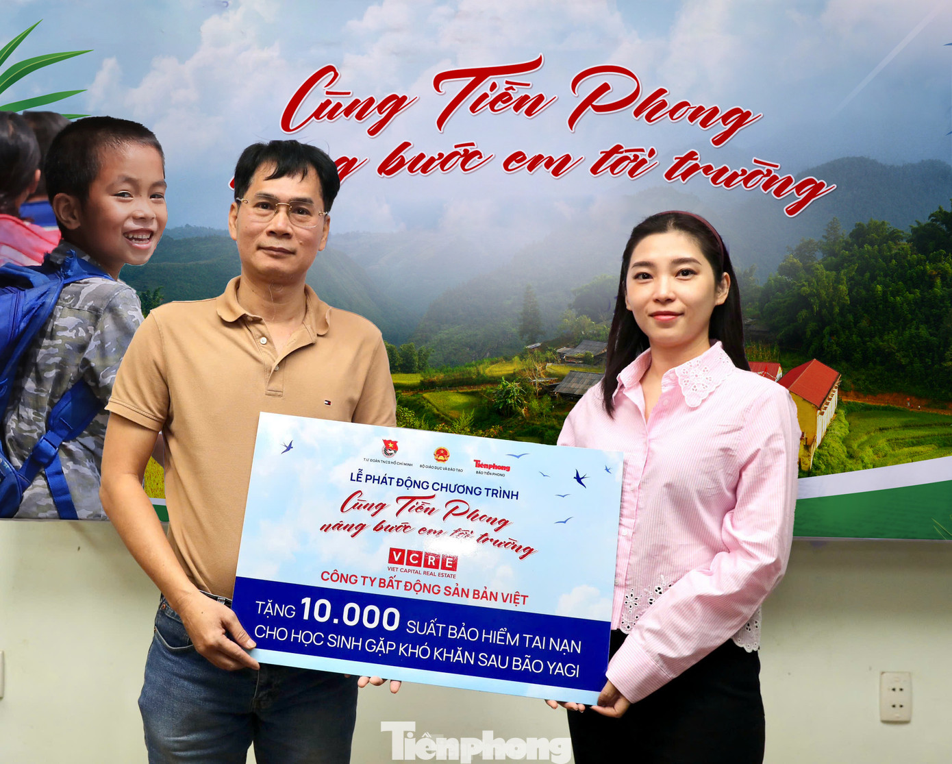 Nhà báo Lý Thành Tâm tiếp nhận nguồn lực từ Công ty Bất động sản Bản Việt.