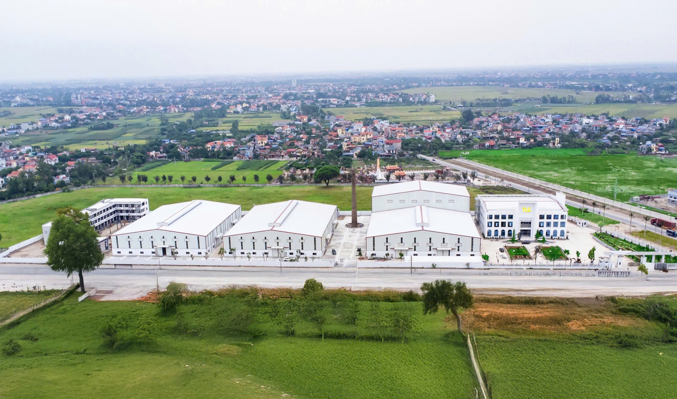 Nhà máy Quang Lân thuộc TLG Việt Nam tại Thái Bình.