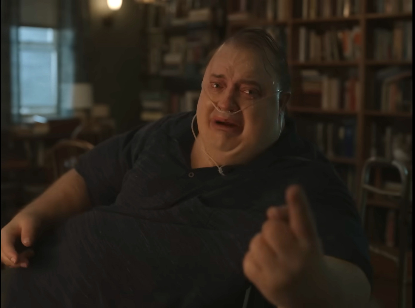 Brendan Fraser thường phải mất 6 tiếng hóa trang cho vai diễn Charlie. Ảnh: CMH. Brendan Fraser thường phải mất 6 tiếng hóa trang cho vai diễn Charlie. Ảnh: CMH.