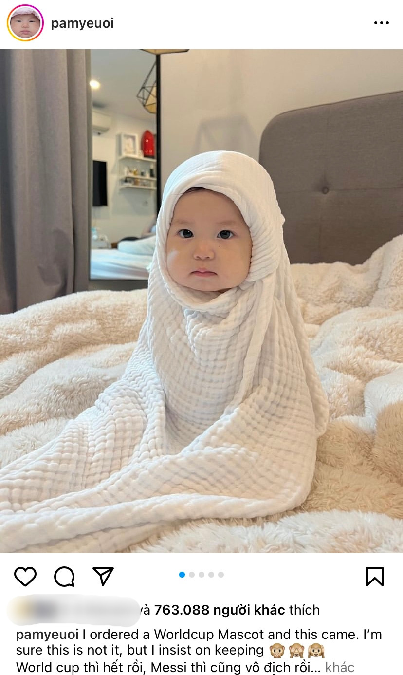 "Linh vật World Cup" Pam nhận lượt thích "khủng" vì dễ thương vô đối.