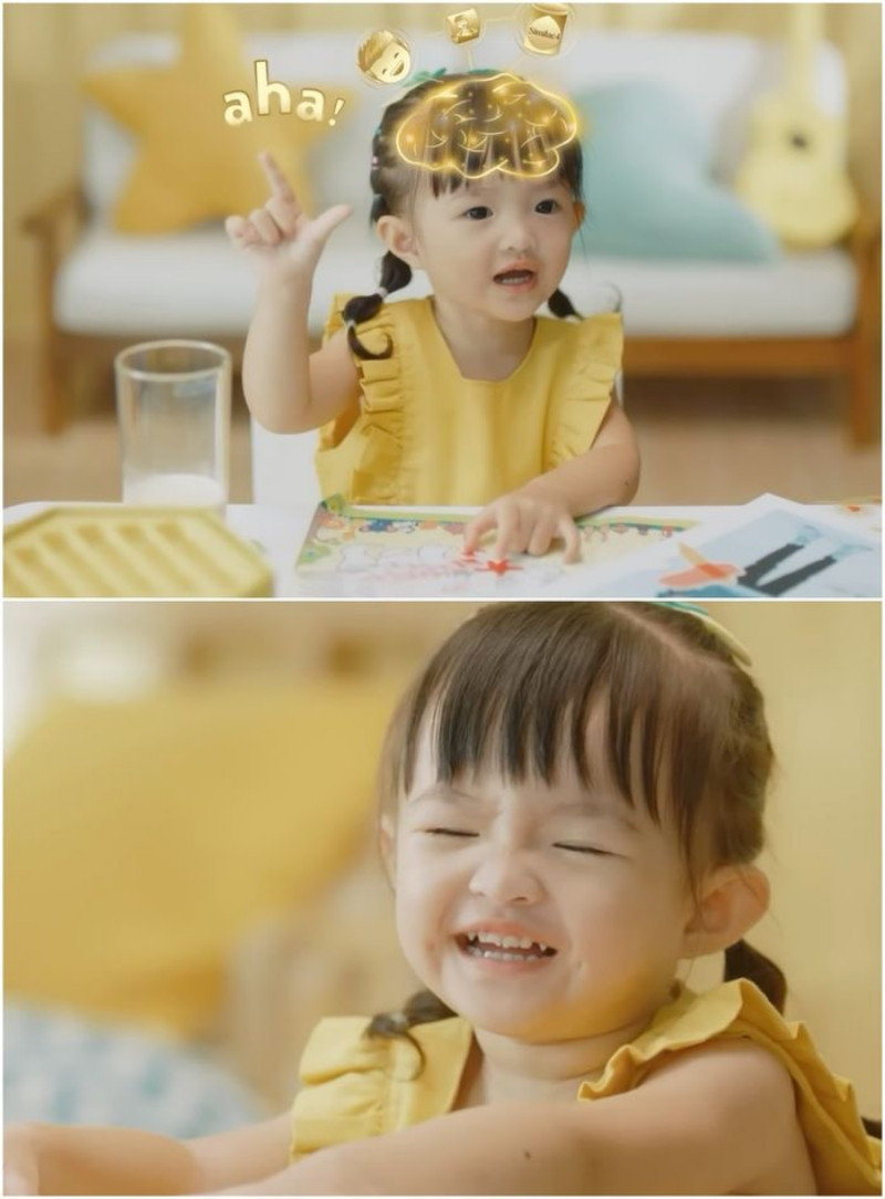 Biểu cảm tự nhiên, đáng yêu của Winnie...