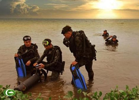 Các trang bị của đặc công người nhái Việt Nam