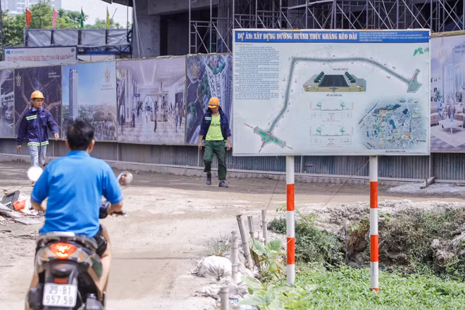 Toàn cảnh tuyến đường trăm tỷ Hà Nội đang triển khai sau 15 năm 'đắp chiếu' ảnh 10