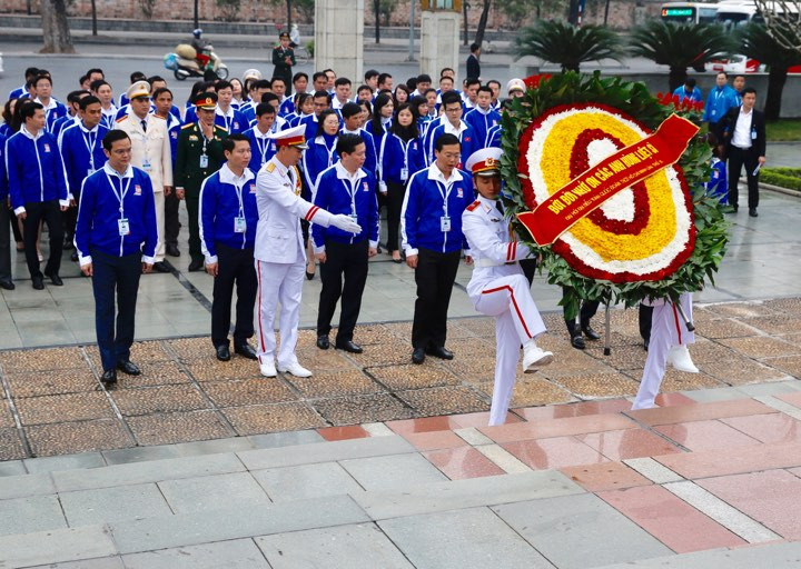 Ngày đầu tiên Đại hội Đoàn toàn quốc lần thứ XI ảnh 58