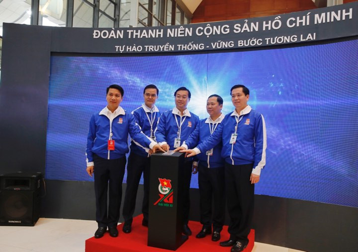 Ngày đầu tiên Đại hội Đoàn toàn quốc lần thứ XI ảnh 45