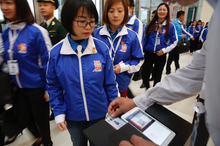 Ngày đầu tiên Đại hội Đoàn toàn quốc lần thứ XI ảnh 35