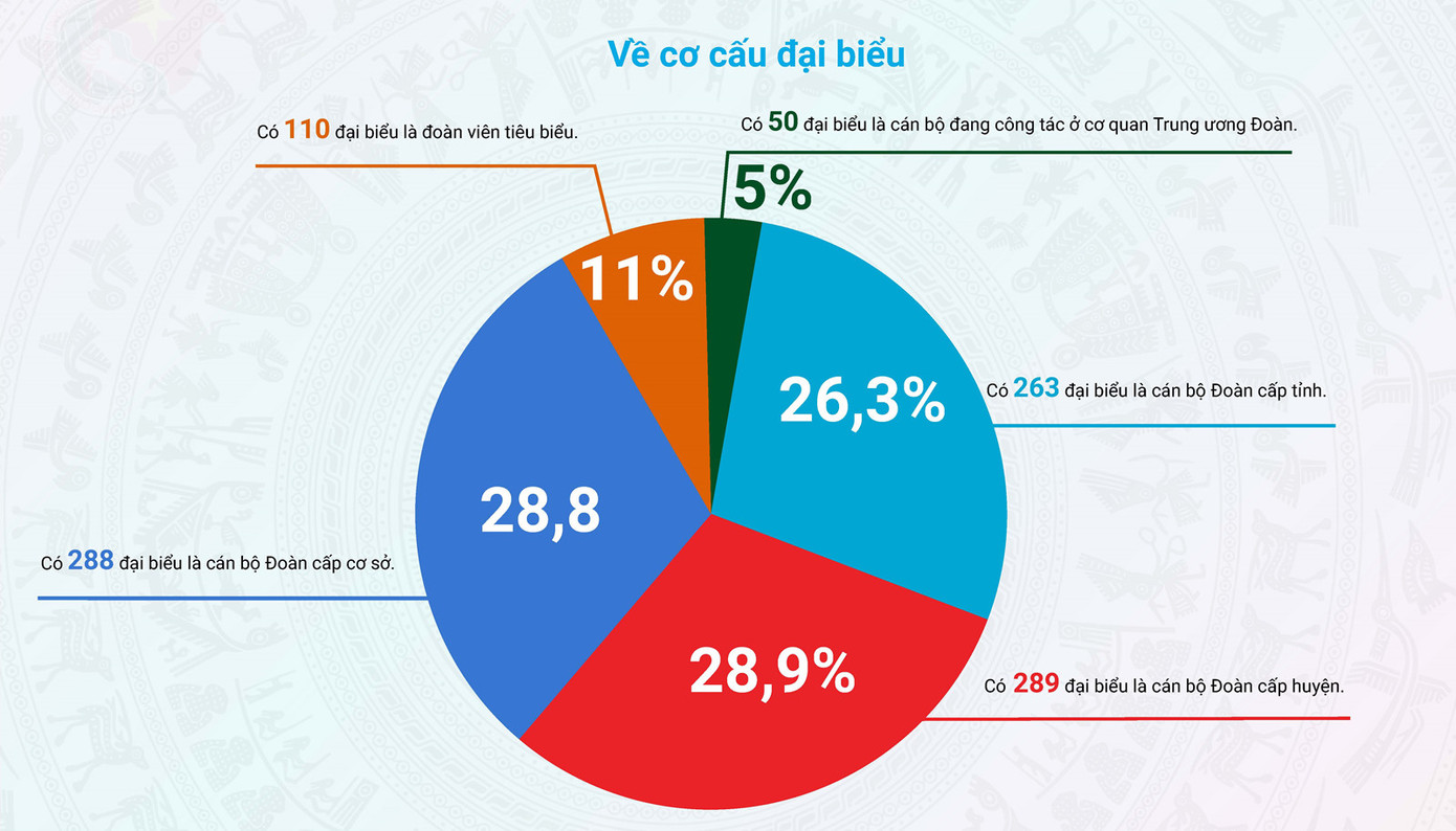 Ban chấp hành T.Ư Đoàn khóa XI gồm 151 uỷ viên ảnh 20
