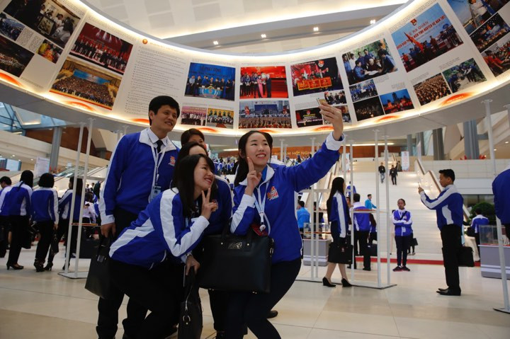 Ngày đầu tiên Đại hội Đoàn toàn quốc lần thứ XI ảnh 41