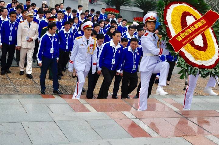 Ngày đầu tiên Đại hội Đoàn toàn quốc lần thứ XI ảnh 59