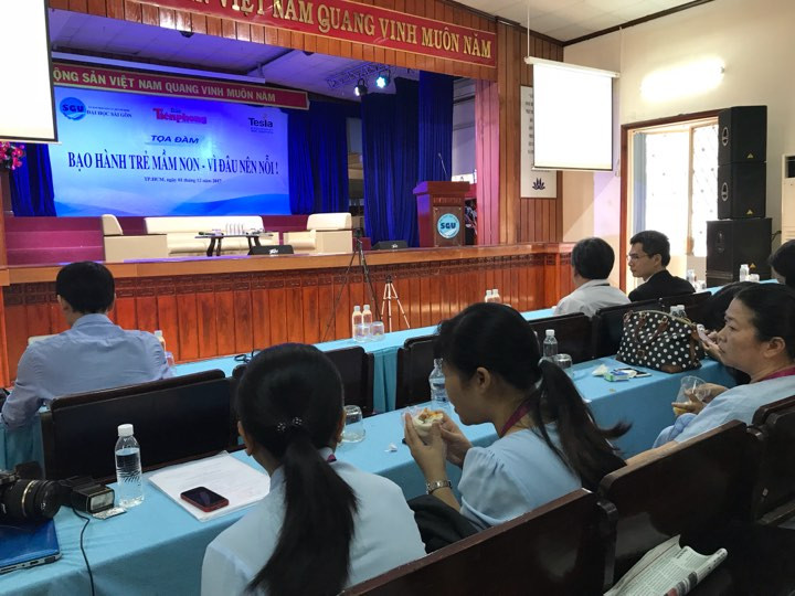 Tọa đàm “Bạo hành trẻ mầm non - Vì đâu nên nỗi!” ảnh 21