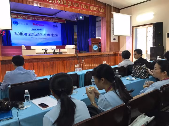 Tọa đàm “Bạo hành trẻ mầm non - Vì đâu nên nỗi!” ảnh 21