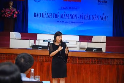 Tọa đàm “Bạo hành trẻ mầm non - Vì đâu nên nỗi!” ảnh 12