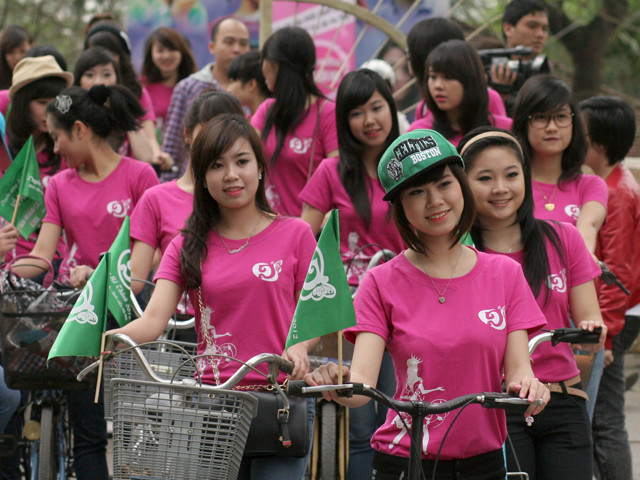 Bắt đầu hành trình của những vòng xe vì môi trường từ Nhà văn hóa Học sinh - Sinh viên