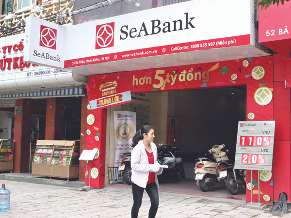 Lãi suất huy động từ 11% năm, sau 3 ngày nhảy vọt lên 14% năm Ảnh: M.Đ 