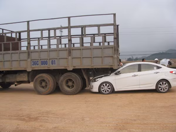 Hiện trường vụ tai nạn
