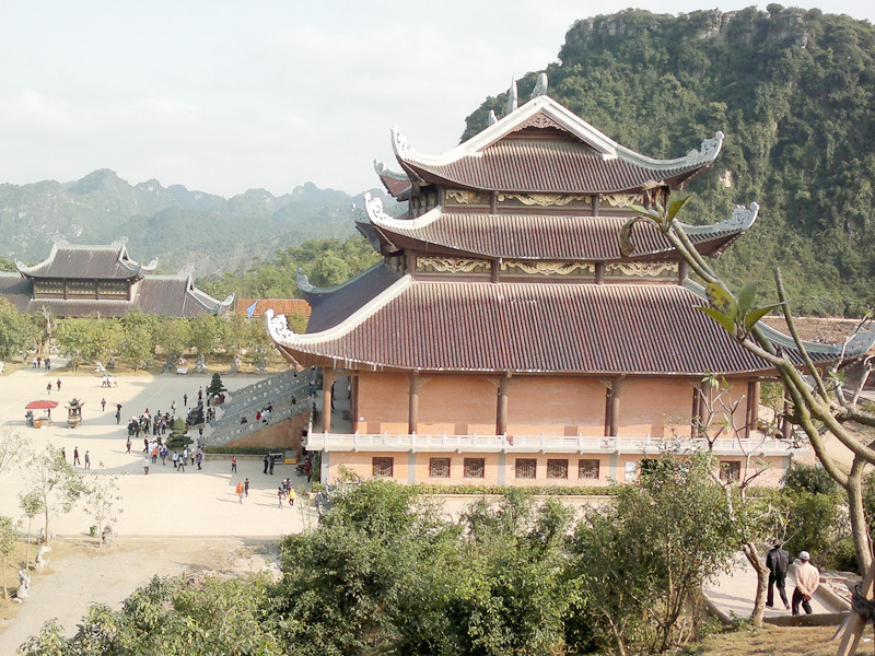 Một góc Bái Đính mới. Một góc Bái Đính mới