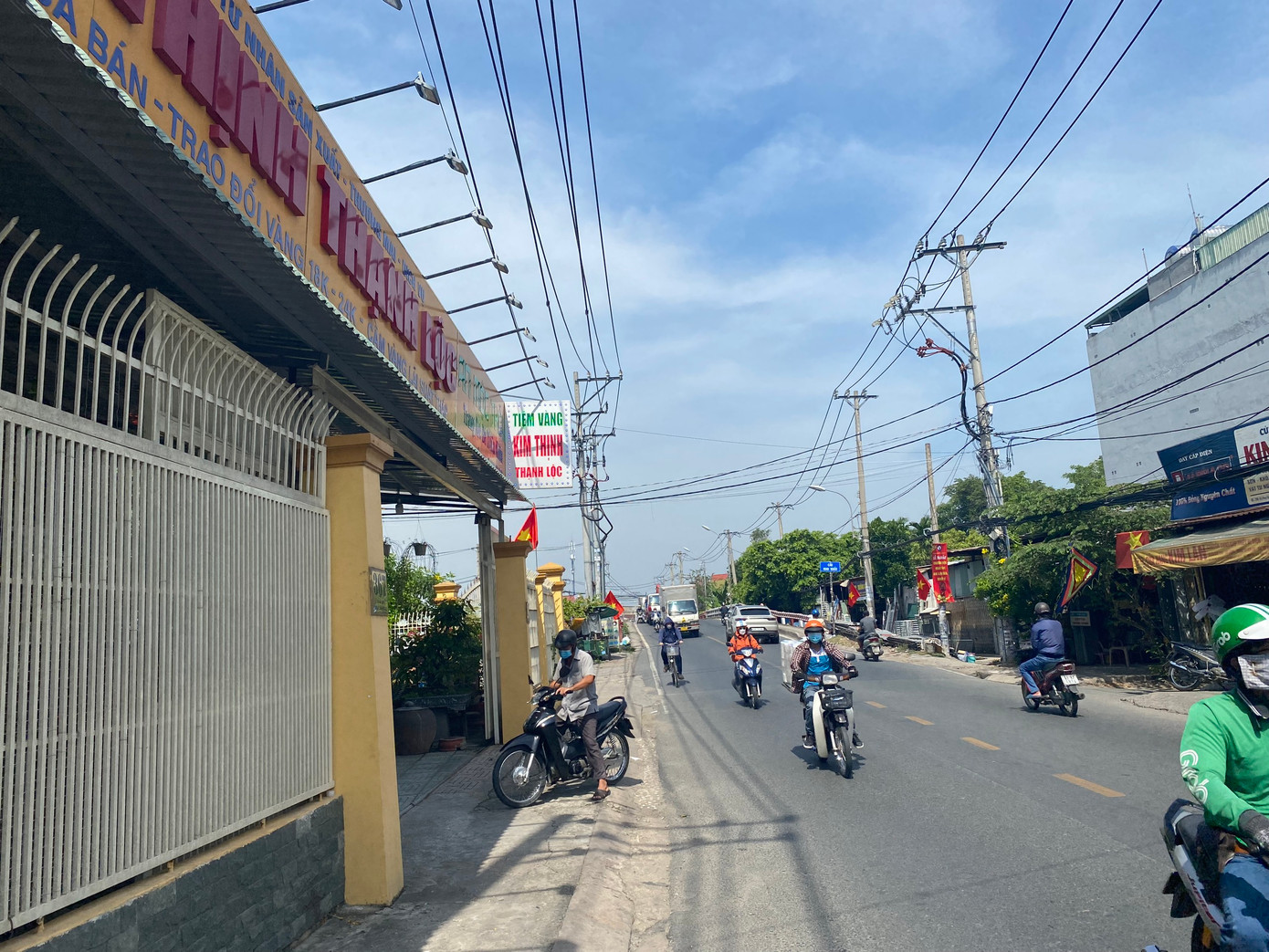 Tiệm vàng nơi xảy ra vụ việc. Tiệm vàng nơi xảy ra vụ việc.