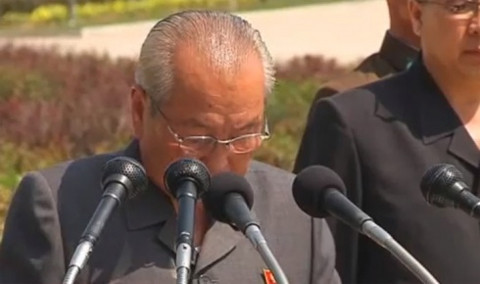 Thủ tướng Triều Tiên Choe Yong-rim cũng có bài phát biểu tại buổi lễ. Ảnh: KCNA Thủ tướng Triều Tiên Choe Yong-rim cũng có bài phát biểu tại buổi lễ