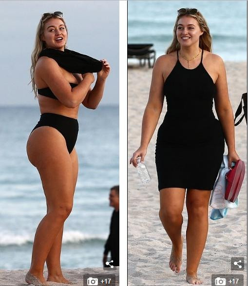 Nàng mẫu ngoại cỡ 9x tự tin khoe dáng tròn đầy gợi cảm với bikini ảnh 5