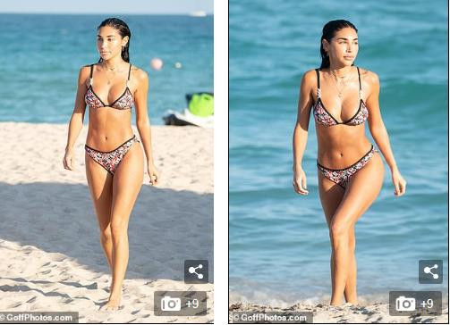 Chân dài 9x Chantel Jeffries khoe dáng tuyệt mỹ với bikini bé xíu ảnh 2