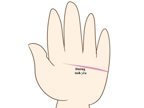 Người có đường tình duyên thẳng và rõ ràng cũng rất chung thủy nhưng lại hay ghen tuông.