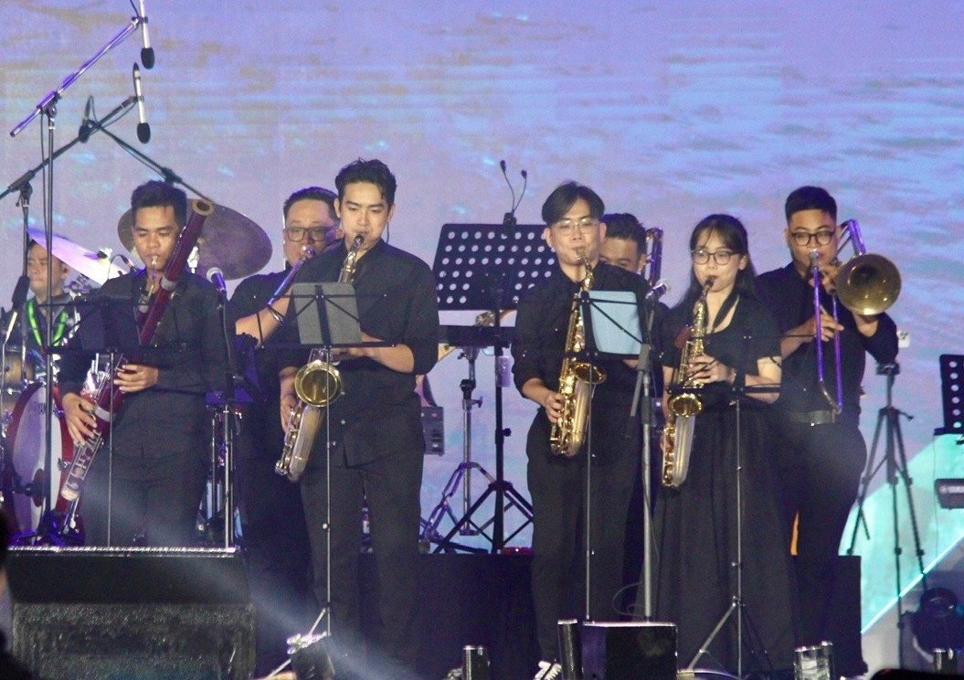 Liên hoan nhạc Jazz quốc tế tại Nha Trang quy tụ nhiều ca sĩ, ban nhạc nổi tiếng trong nước và quốc tế. Ảnh: K.N.