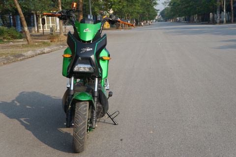 Mặt trước mạnh mẽ và khá nổi bật