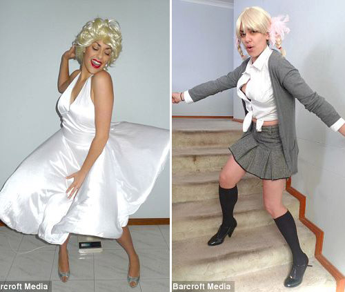 Marilyn Monroe và Britney Spears qua góc nhìn, cách ăn mặc của cô gái 27 tuổi đến từ Australia