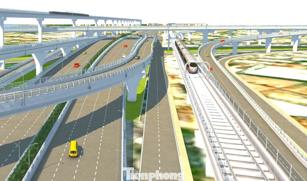 Mô phỏng tuyến đường sắt, đoạn qua Bình Dương