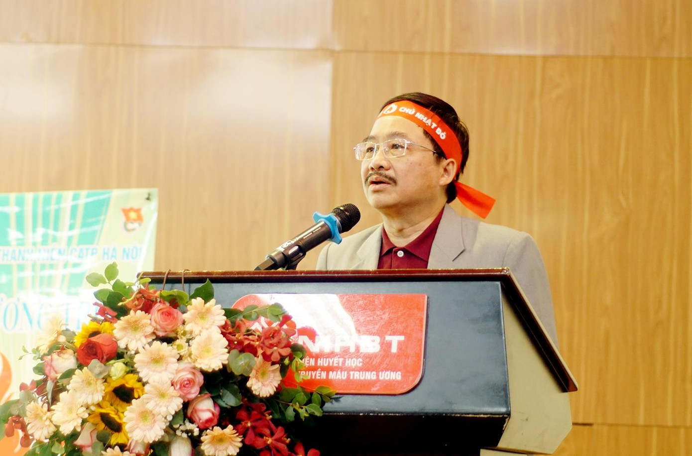 Nhà báo Vũ Tiến – Phó Tổng biên tập Báo Tiền Phong.