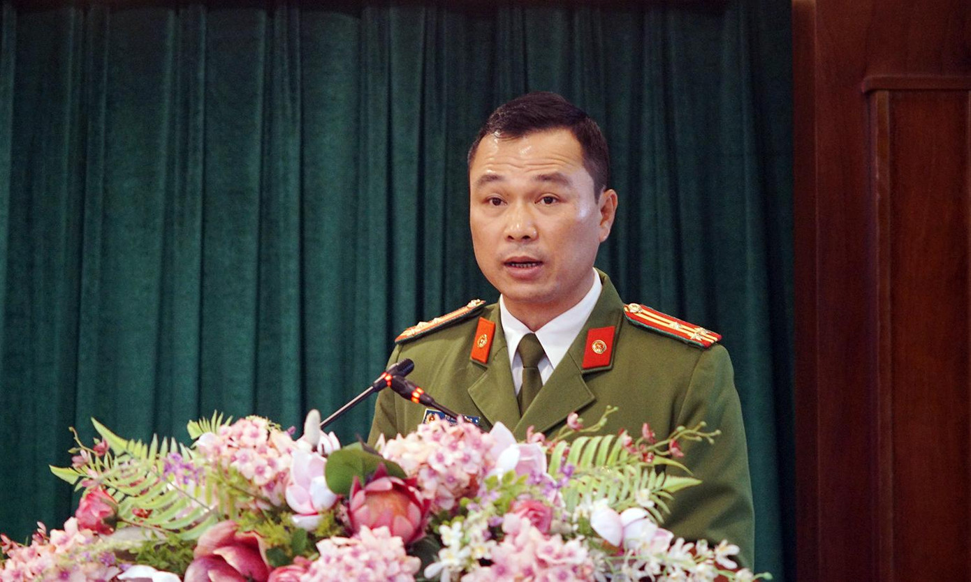 Thượng tá Tô Anh Dũng – Phó Cục trưởng Cục Cảnh sát Quản lý hành chính về trật tự xã hội.