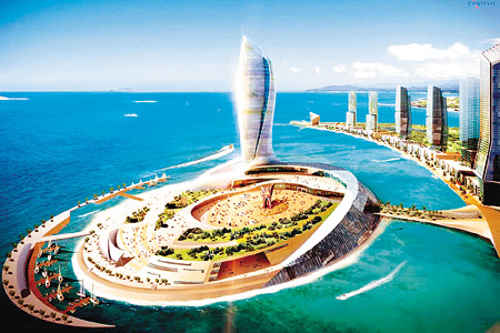 Khu đô thị mới Đa Phước ven vịnh Đà Nẵng (phối cảnh)