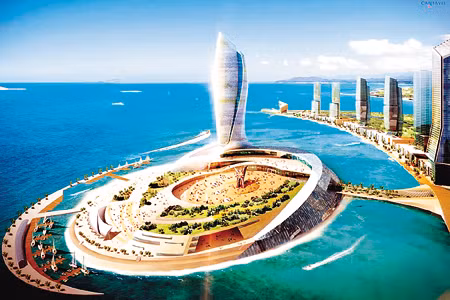 Khu đô thị mới Đa Phước ven vịnh Đà Nẵng (phối cảnh)