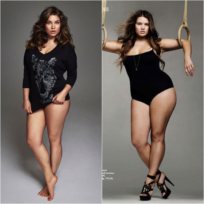 3. Tara Lynn: Tara Lynn là một trong 3 mẫu béo được góp mặt trên ấn phẩm tháng 6/2001 của Italia Vougue với chủ đề về mẫu béo. Làn da râu ngọt ngào và ánh mắt long lanh là những điểm mạnh khiến Tara Lynn trở nên thu hút