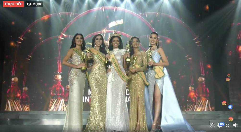 Người đẹp Paraguay ngất khi được xướng tên Miss Grand 2018 ảnh 1
