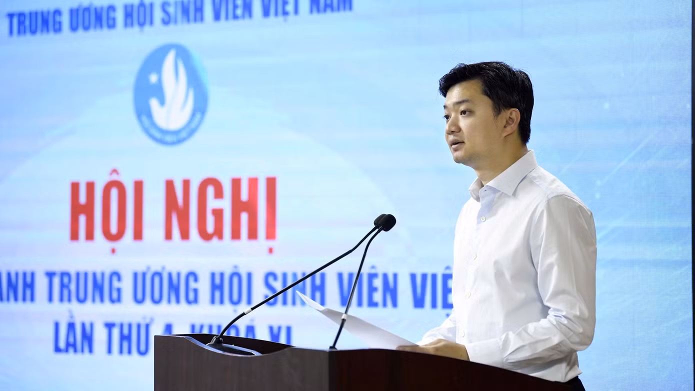 Anh Nguyễn Minh Triết - Bí thư Trung ương Đoàn, Chủ tịch T.Ư Hội Sinh viên Việt Nam