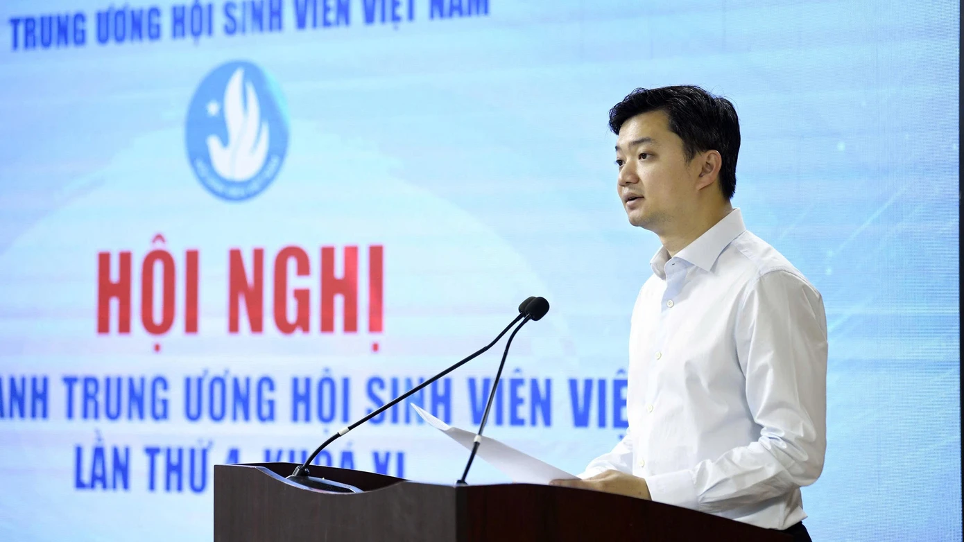Anh Nguyễn Minh Triết - Bí thư Trung ương Đoàn, Chủ tịch T.Ư Hội Sinh viên Việt Nam