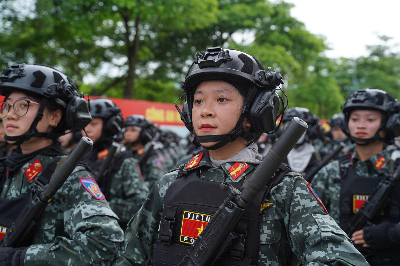 Nét đẹp trên thao trường.