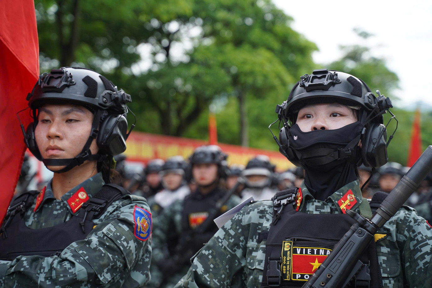 Nét đẹp trên thao trường.