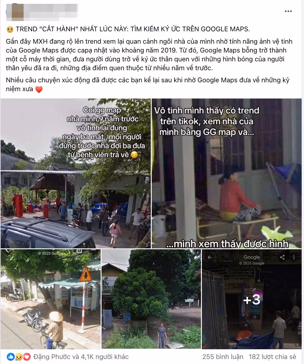 Những câu chuyện xúc động được chia sẻ lại.