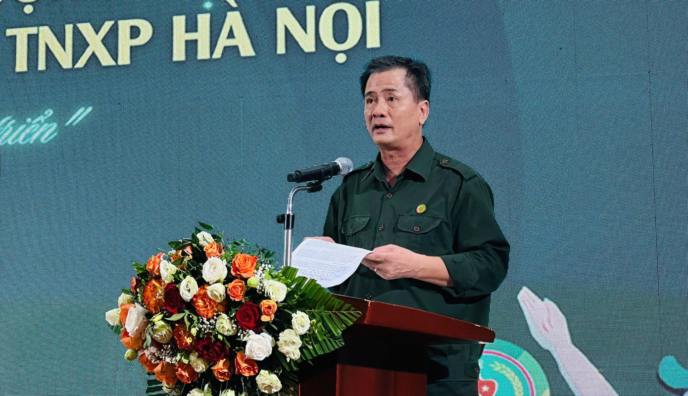 Hội Cựu thanh niên xung phong thành phố Hà Nội tổ chức Lễ kỷ niệm 75 năm Ngày truyền thống lực lượng thanh niên xung phong Việt Nam.