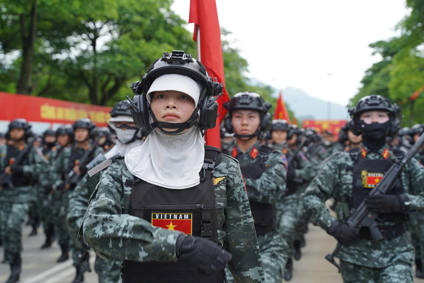 Nét đẹp trên thao trường.