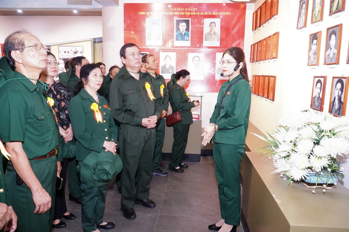 Các cựu thanh niên xung phong tham gia hoạt động về nguồn tại tỉnh Thái Nguyên nhân dịp kỷ niệm 75 năm Ngày truyền thống Lực lượng TNXP Việt Nam (15-7-1950 / 15-7-2025).