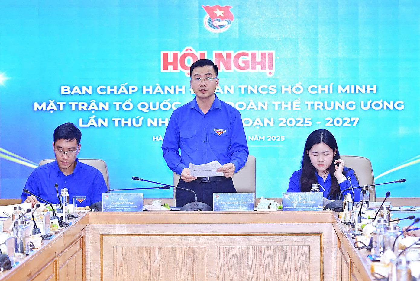 Hội nghị Ban Chấp hành Đoàn TNCS Hồ Chí Minh Mặt trận Tổ quốc, các đoàn thể Trung ương lần thứ I, giai đoạn 2025 - 2027.